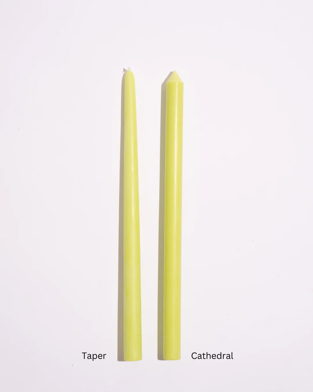 Apple Green Taper Candles XXL - Image 4