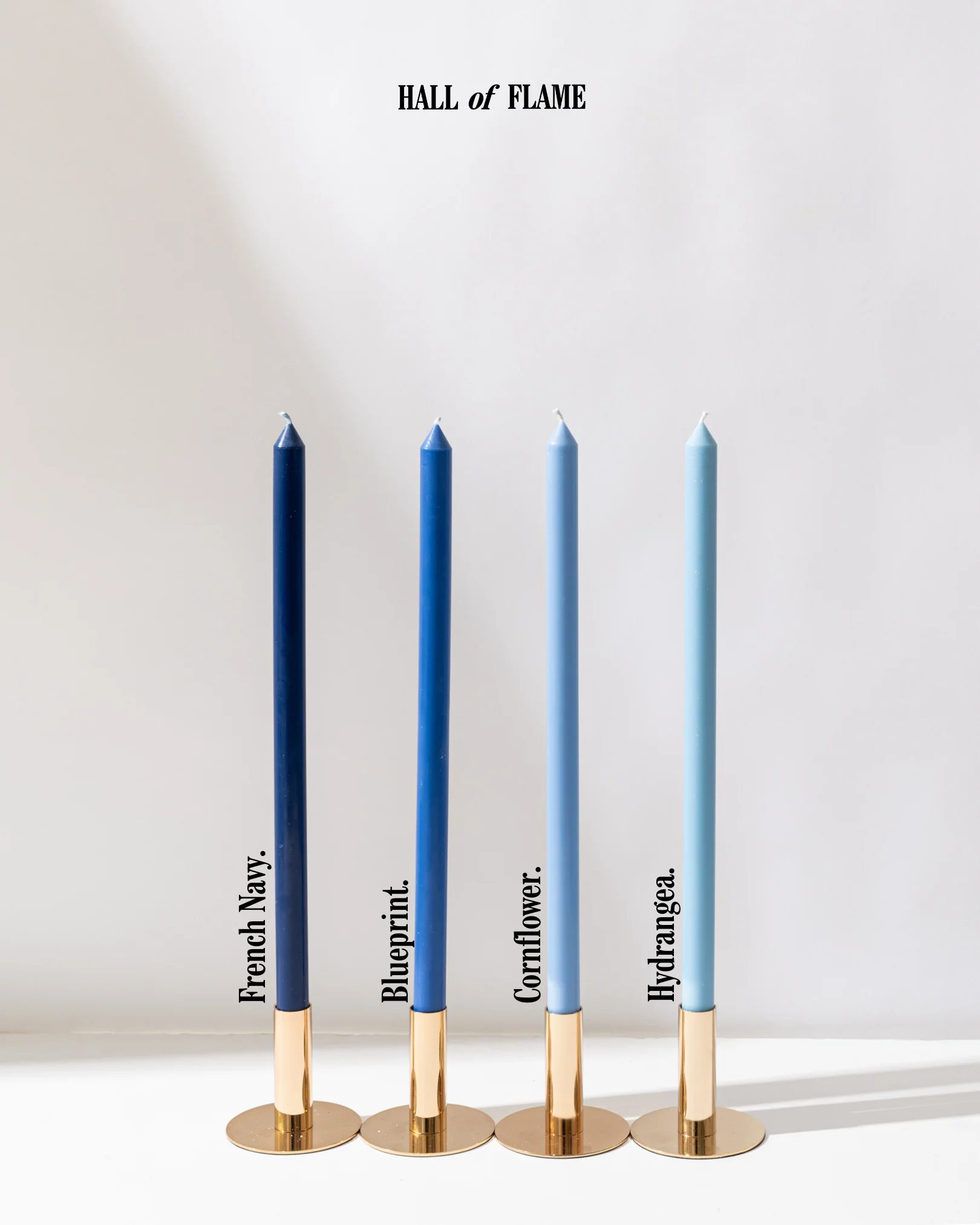 Cornflower Blue Cathedral Candles XXL - Image 3