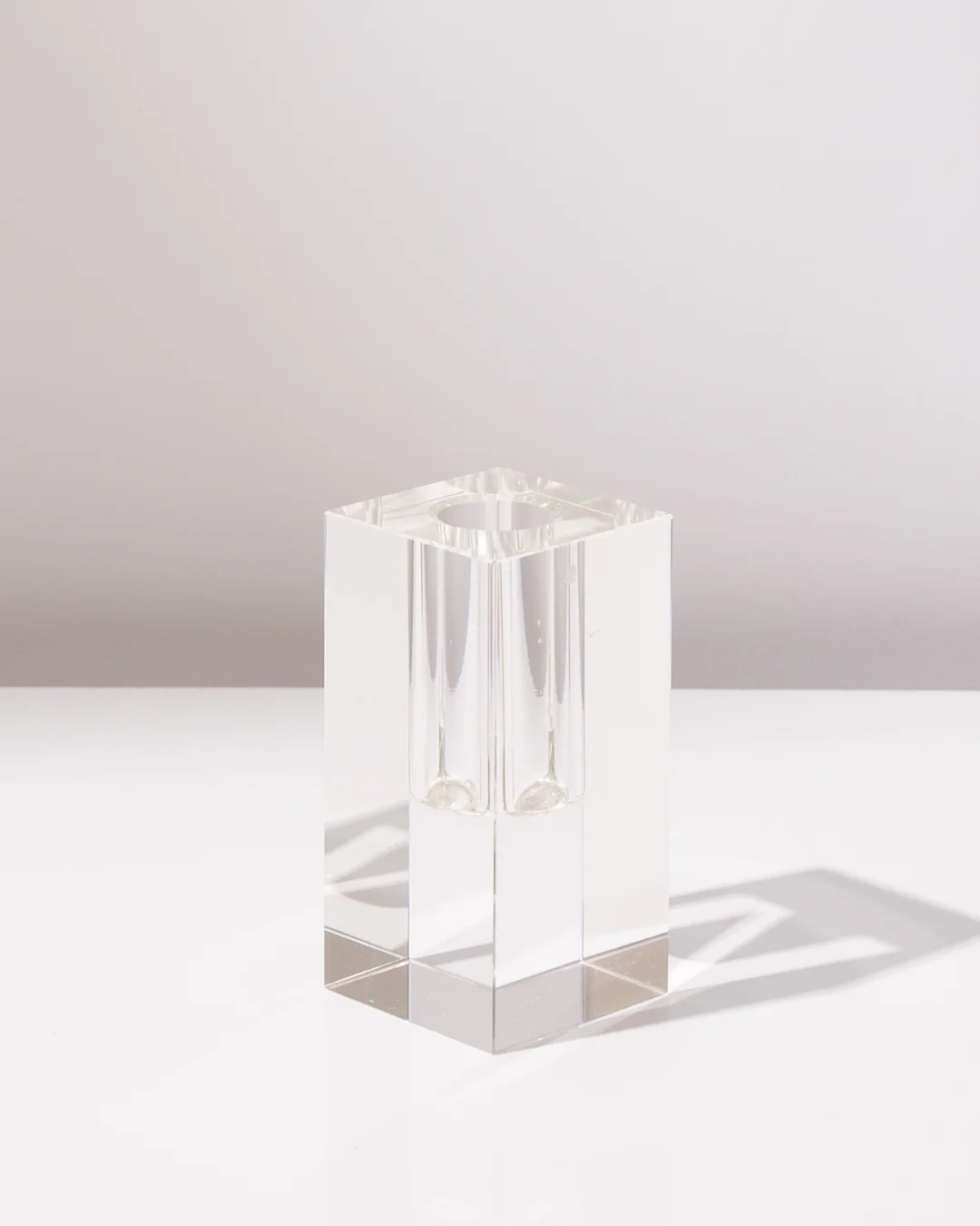 Rectangle | Crystal Glass Candle Holder - Image 4