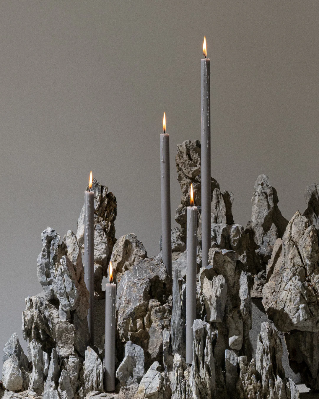Dove Grey Cathedral Candles XXL - Image 8