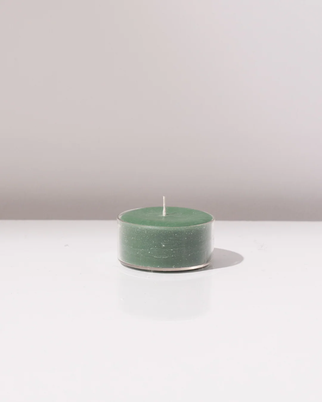 Forest Green Tea Light Candles - 10 Pack