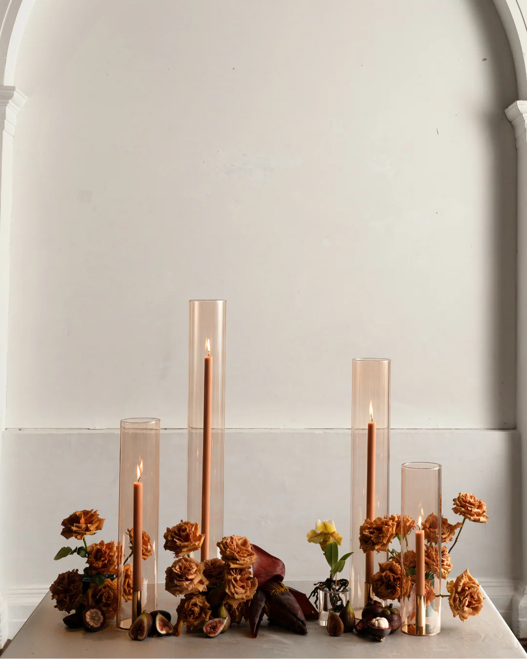 Nude Coloured Glass Sleeves - Image 5