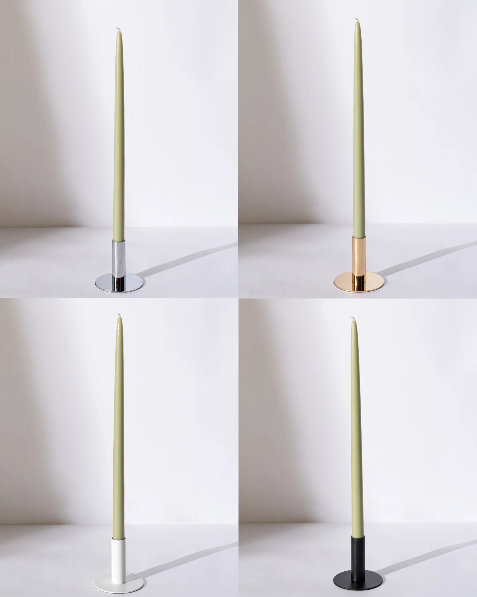 Olive Green Taper Candles XXL - Image 7