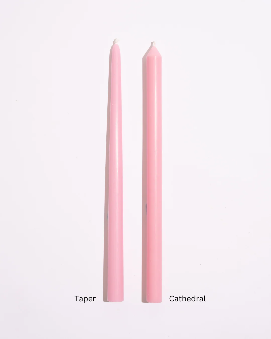 Petal Pink Taper Candles XXL - Image 3