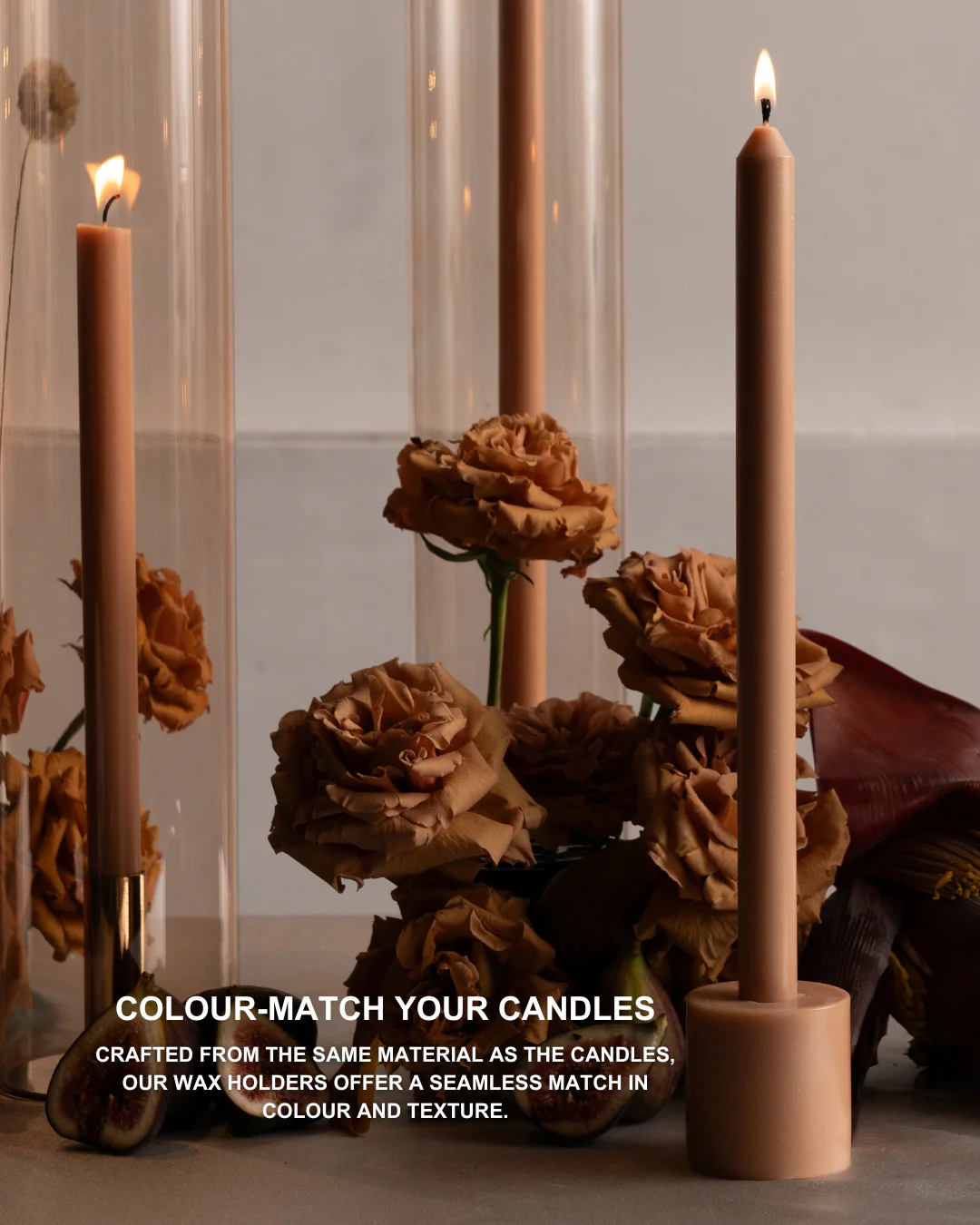 Ballet Pink Wax Candle Holder - Image 7