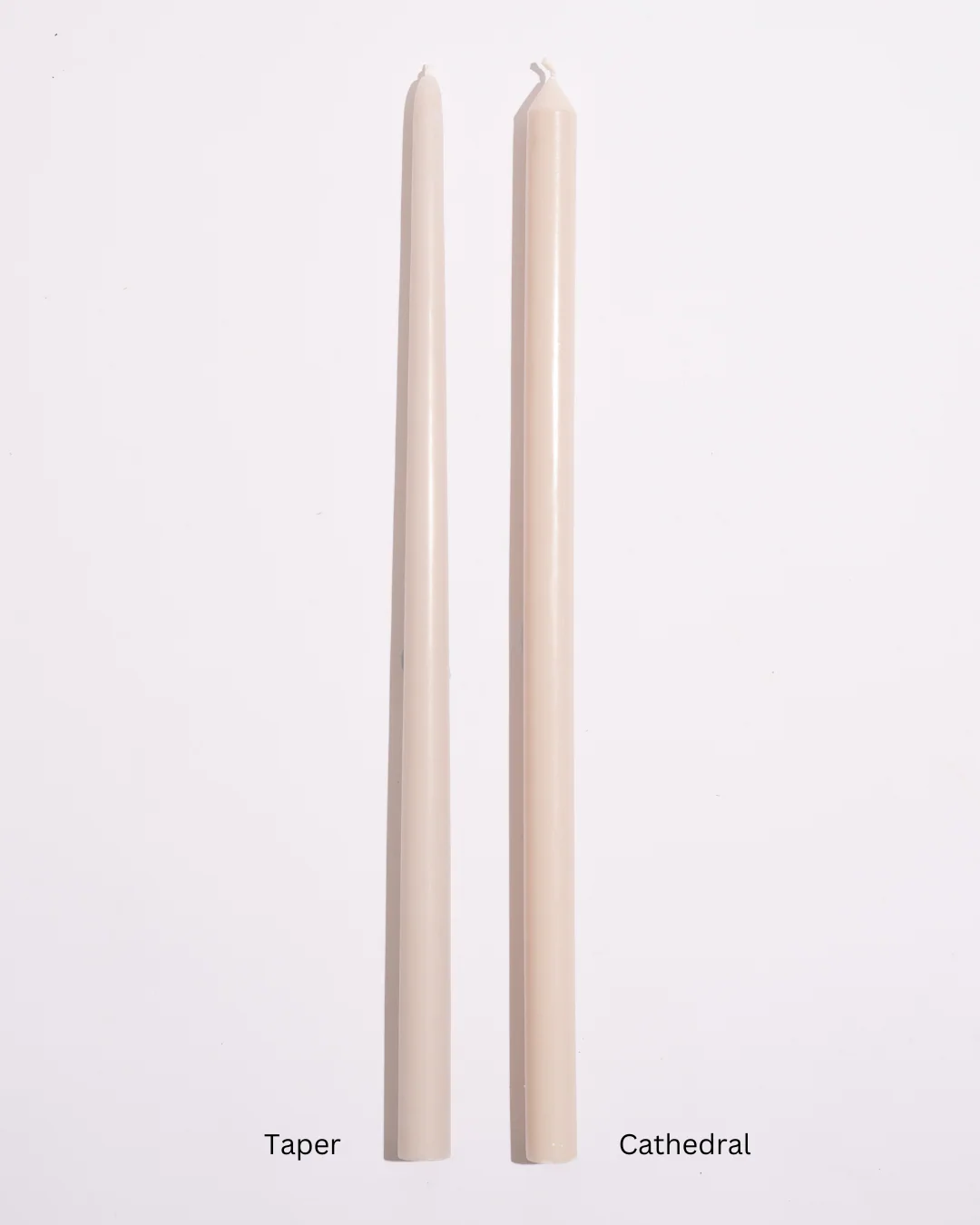 Sand Beige Cathedral Candles XXL - Image 5