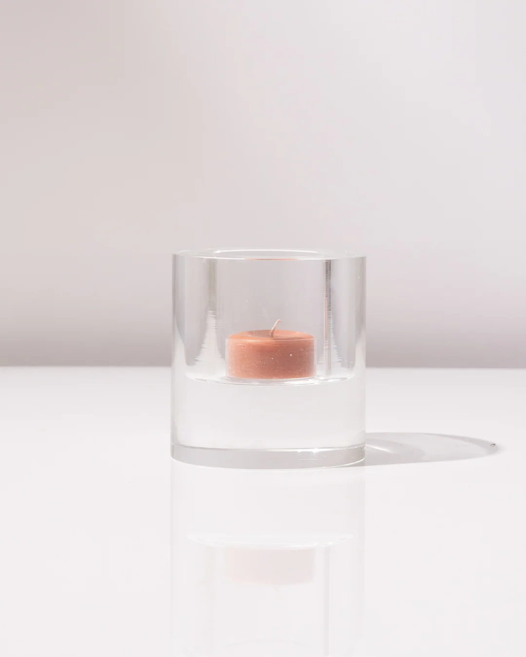 Terracotta Orange Tea Light Candles - 10 Pack - Image 2