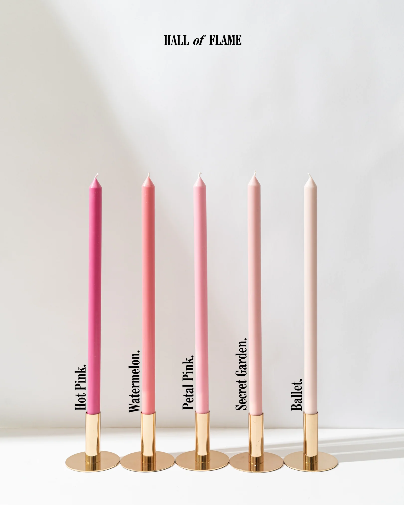 Watermelon Pink Cathedral Candles XXL - Image 3